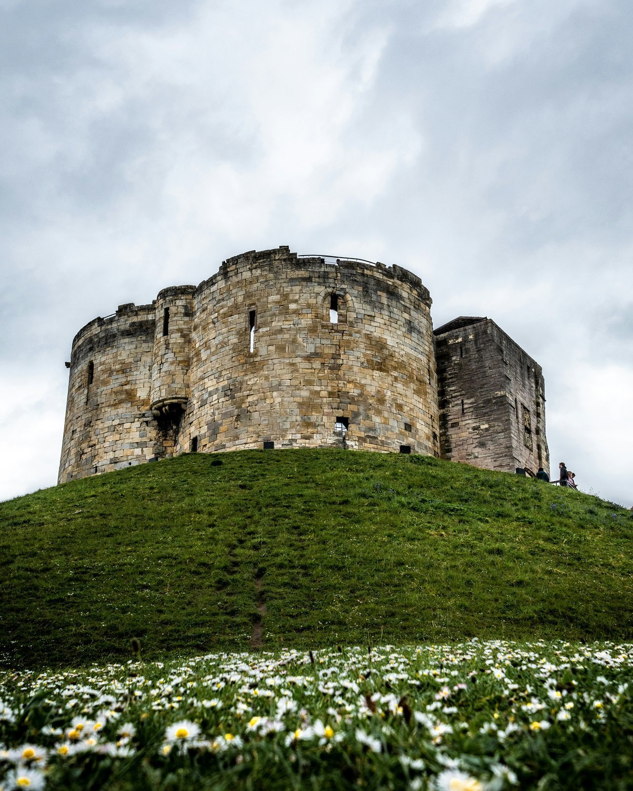 Clifford's Tower in York, England